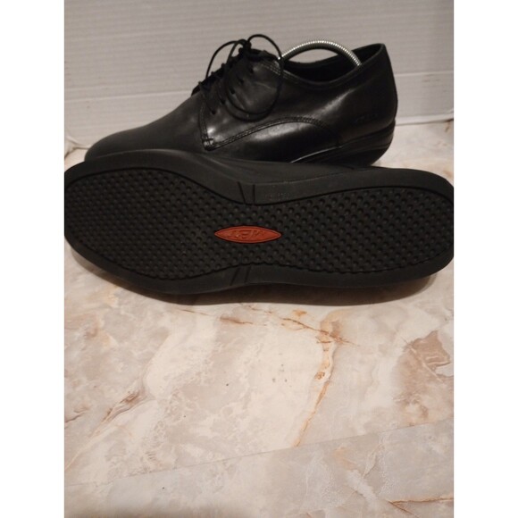 Men\'s 10-10.5 MBT Kabisa Black Nappa Leather Shoes Oxfords Lace-Up 400245-03 main image 2